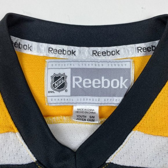 Tim Thomas Boston Bruins Reebok Hockey Jersey Boys Youth Small/Medium - Picture 5 of 15